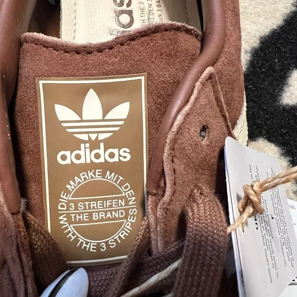 NWT Adidas Samba OG Sneakers Preloved Brown Size Men 6/Women 7 - Picture 13 of 15